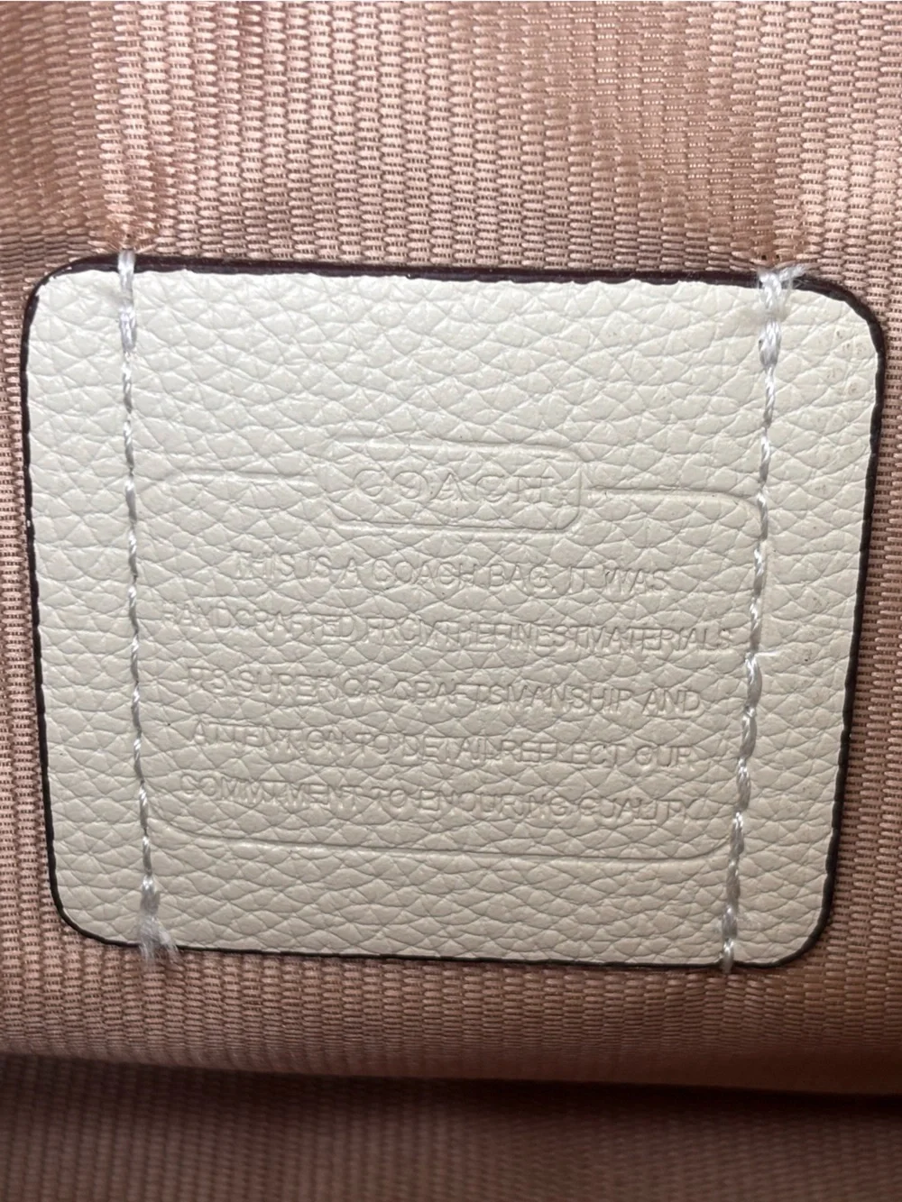 Coach signature print